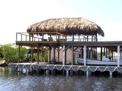 Listing ID: URE0367, Blue Bayou Utila, Bay Islands, HN - Boat Slip and Garage at the Palms, Photo #