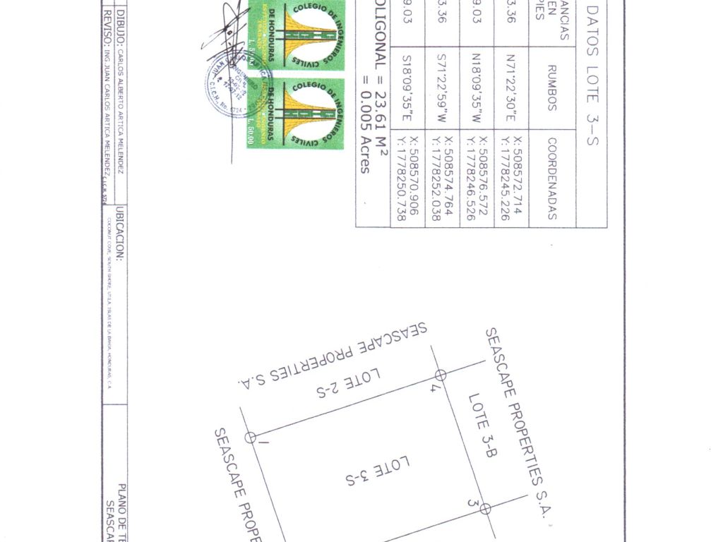 Listing ID: URE0371, Coconut Cove Utila, Bay Islands, HN - Coconut Cove Boat Slip & Garage, Photo #