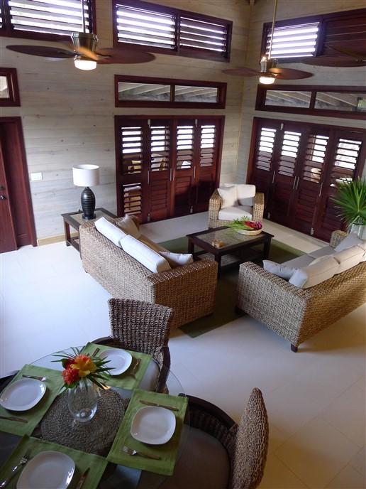 Listing ID: URE0387, Coral Beach Village - Little Bight Utila, Bay Islands, HN - Beach Side Cottage Home at Coral Beach Village, Photo #