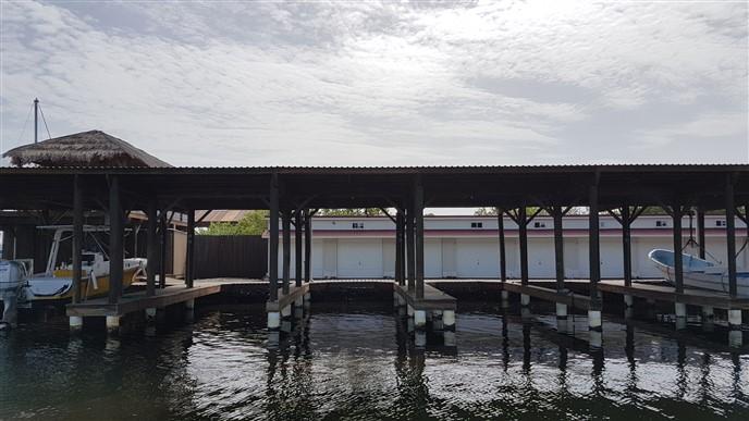Listing ID: URE0689, The Palms, Blue Bayou Utila, Bay Islands, HN - Boat Slip With Garage At The Palms, Photo #